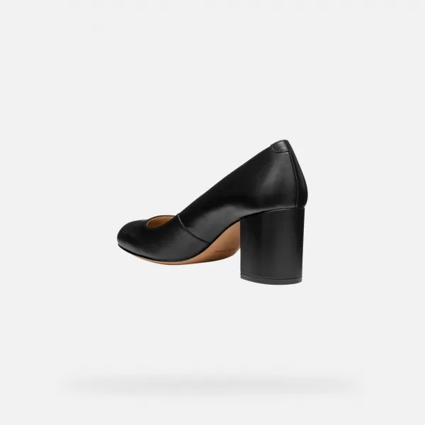  Dámske lodičky GEOX VIRNILISA 65 G009772 ČIERNA 
