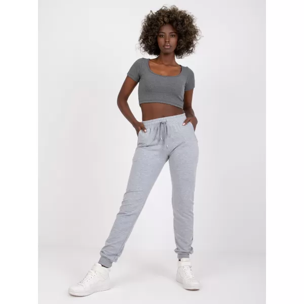  Dámske tepláky BASIC FEEL GOOD RV-DR-5040.08X GRAY 