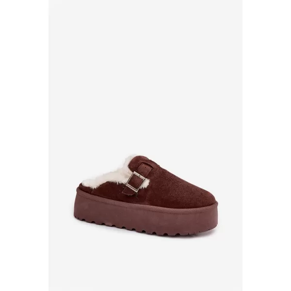  Dámske snehule BOTO JESSINA 40605 MARRON 