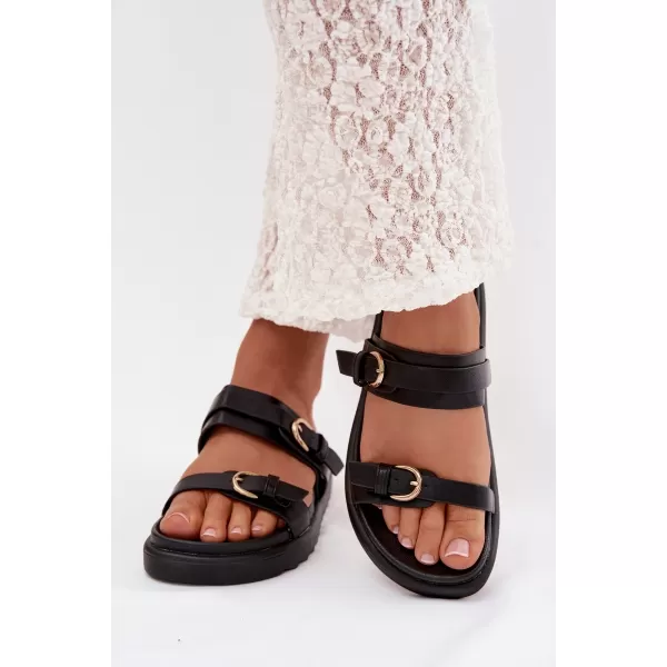  Dámske šľapky BOTO RIREA 42041 BLACK 