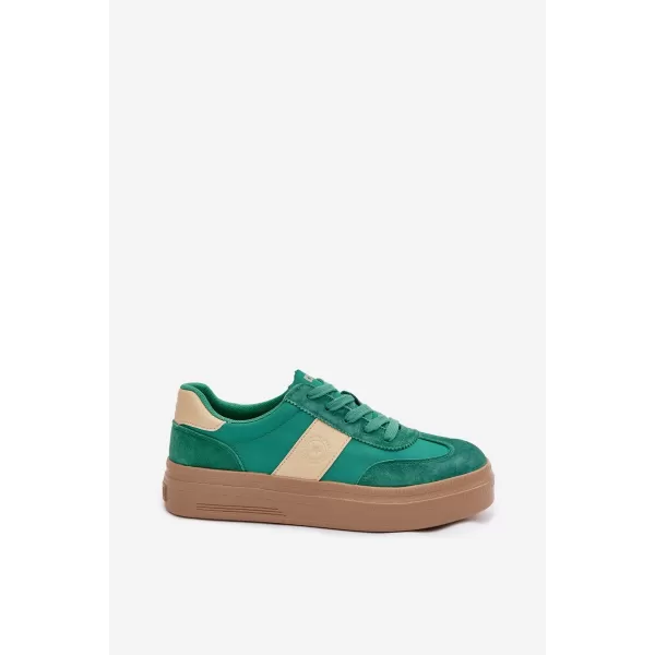  Dámske tenisky BIG STAR TT274163 GREEN Big Star Shoes 