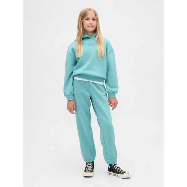  Detské tepláky GAP LOGO SWEATPANTS 817654-03 FROSTBITTEN BLUE 