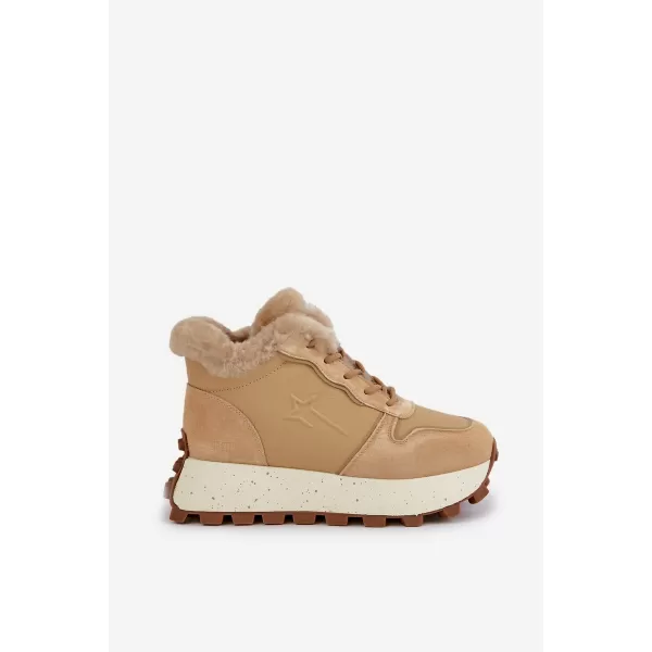  Dámske topánky BIG STAR OO274A330 BEIGE Big Star Shoes 