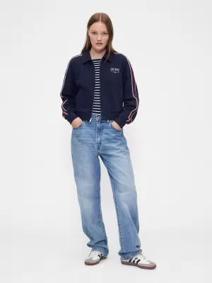 Dámska bunda GAP LOGO TRACK JACKET 799269-01 NAVY UNIFORM