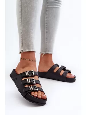 Dámske šľapky ZAXY JJ285058 BLACK