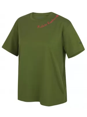 Dámske tričko HUSKY TEE NATURE L GREEN