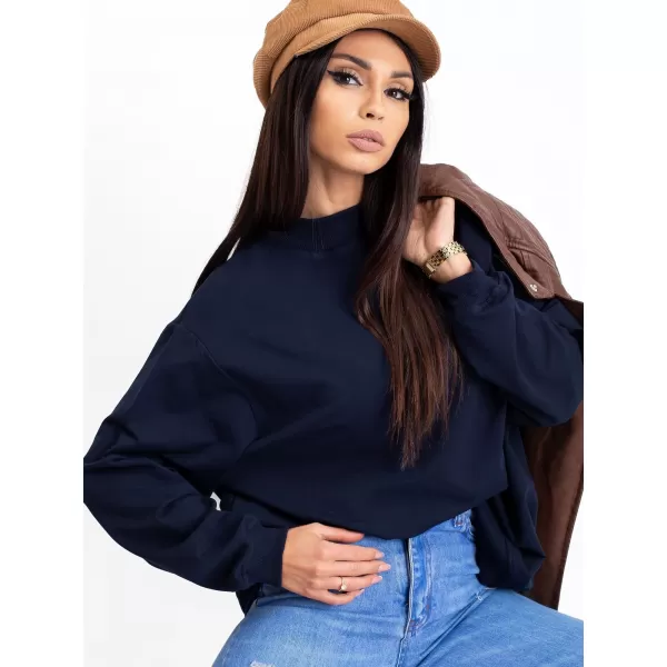  Dámska mikina BASIC FEEL GOOD RV-BL-5185.84P NAVY 