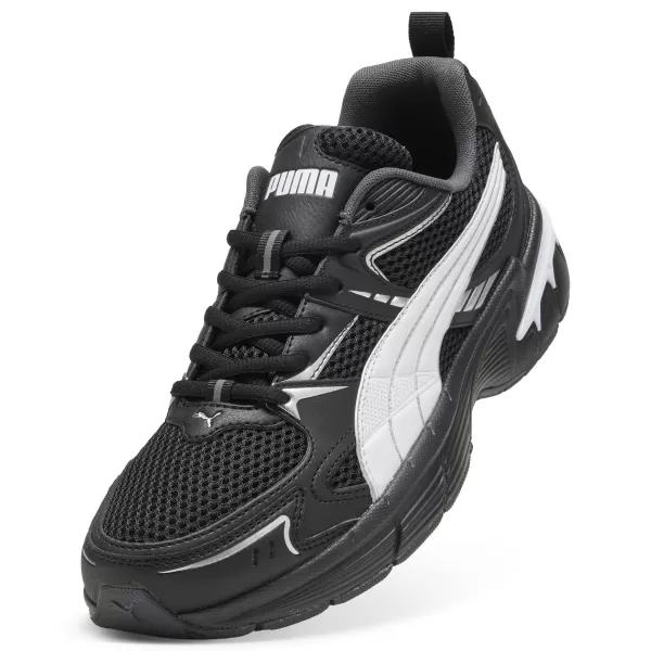  Topánky PUMA MILENIO TECH 2000 402625_01 PUMA BLACK/PUMA WHITE/SILVER 
