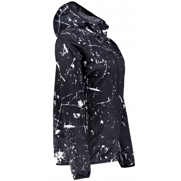  Dámska softshellová bunda premium ALTISPORT VOJ/ALW034JACK01 ČIERNA 