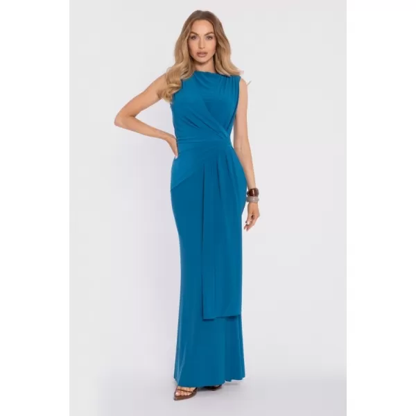  Dámske šaty MOE M913 OCEAN BLUE 