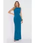 Dámske šaty MOE M913 OCEAN BLUE