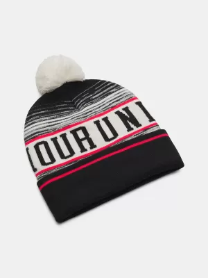 Pánska čiapka UNDER ARMOUR M HALFTIME POM BEANIE 1386634-279 HNEDÁ