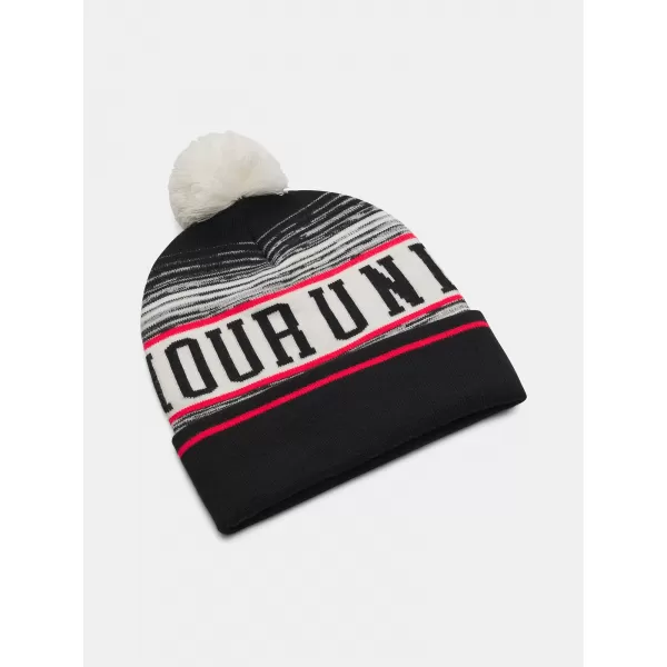  Pánska čiapka UNDER ARMOUR M HALFTIME POM BEANIE 1386634-279 HNEDÁ 