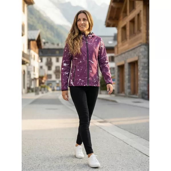  Dámska softshellová bunda premium ALTISPORT VOJ/ALW034JACK01 FUCHSIOVÁ 