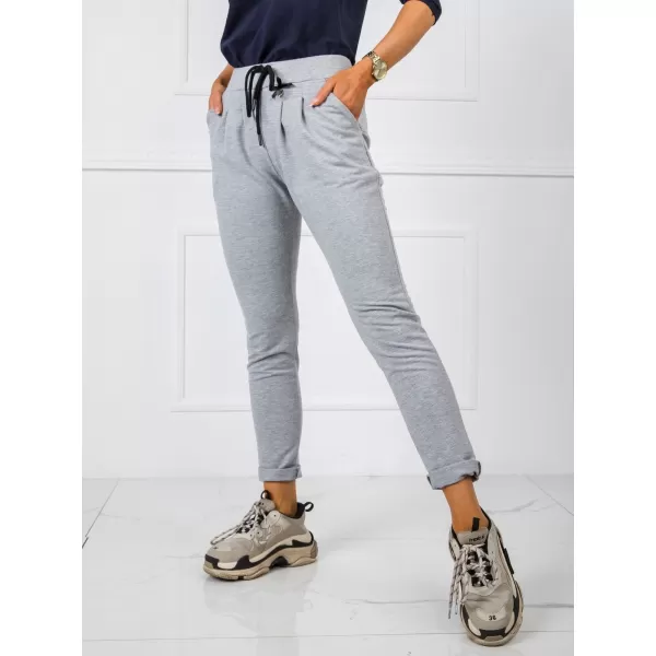  Dámske tepláky BASIC FEEL GOOD TP-DR-5477.88 GRAY 