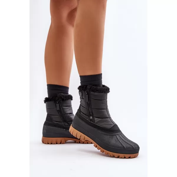  Dámske snehule LEE COOPER LCJ-24-44-2866 BLACK 