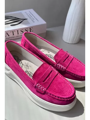 Dámske mokasíny EVENTO FILIDIA FUCHSIA