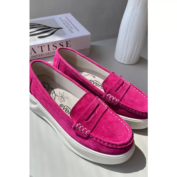  Dámske mokasíny EVENTO FILIDIA FUCHSIA 