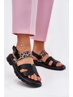 Dámske sandále VINCEZA 66780 BLACK