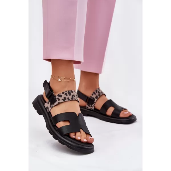  Dámske sandále VINCEZA 66780 BLACK 