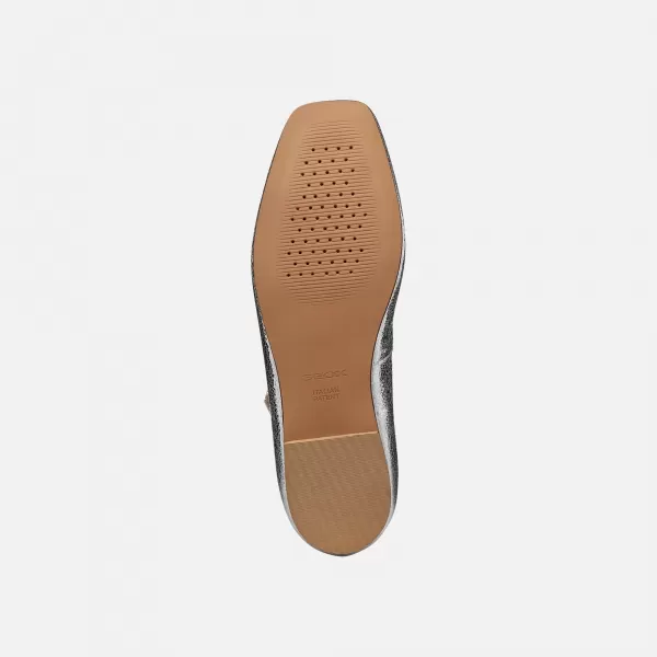  Dámske baleríny GEOX MARSILEA G013151 STRIEBORNÁ 
