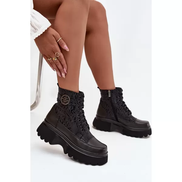  Dámske topánky ARTIKER 57C2273 BLACK 