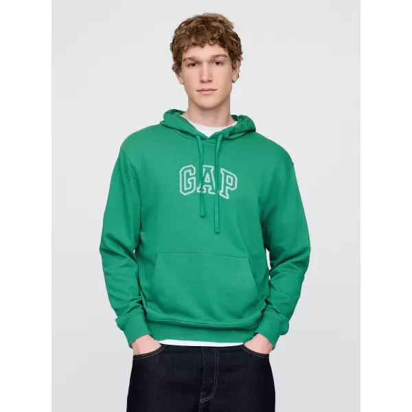  Pánska mikina GAP LOGO PULLOVER HOODIE 708409-01 IRISH CLOVER 