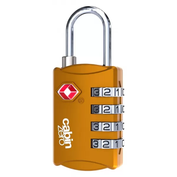  Zámok CABINZERO TSA Travel Lock ORANGE CHILL 