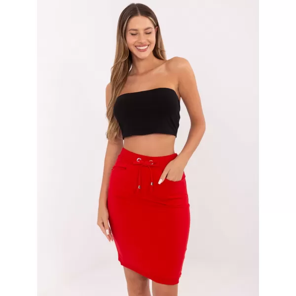 Dámska sukňa BASIC FEEL GOOD RV-SD-4793-1.32 RED 