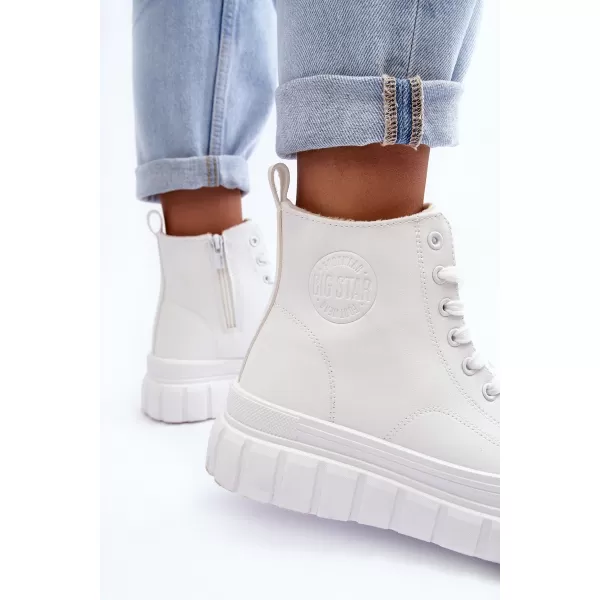  Dámske tenisky BIG STAR MM274624 WHITE Big Star Shoes 