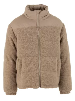 Pánska bunda URBAN CLASSICS TB7940 TMAVÁ TAUPE