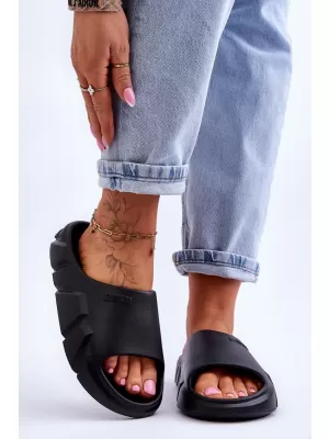 Dámske šľapky BIG STAR LL274594 BLACK Big Star Shoes