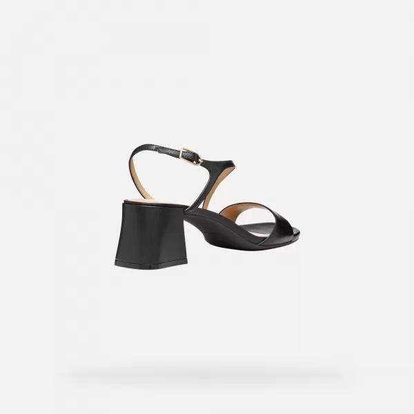  Dámske sandále GEOX NEW ERAKLIA 50 T01 G012950 ČIERNA 