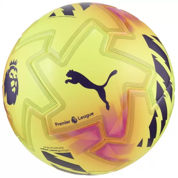  Zápasová lopta PUMA PRO PL LIGHTS (FIFA PRO) 084708-01 FLUO ŽLTÁ/VIACFAREBNÁ 
