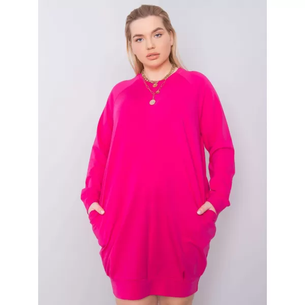  Dámske šaty BASIC FEEL GOOD RV-SK-6296.99 FUCHSIA 