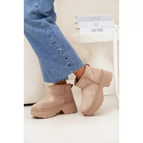  Dámske snehule BOTO MAVELLE 38854 KHAKI 