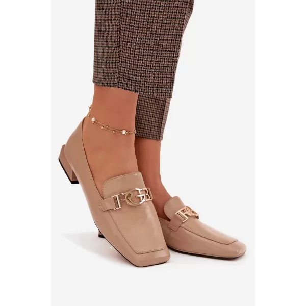  Dámske mokasíny D&A CR61-3125 BEIGE 