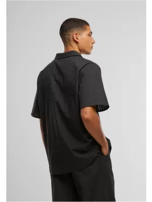 Pánska košeľa URBAN CLASSICS TB7569 ČIERNA