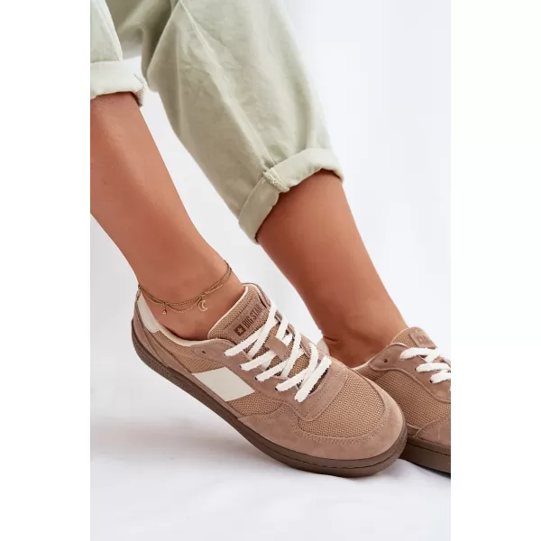  Dámske tenisky BIG STAR TT274177 BEIGE Big Star Shoes 