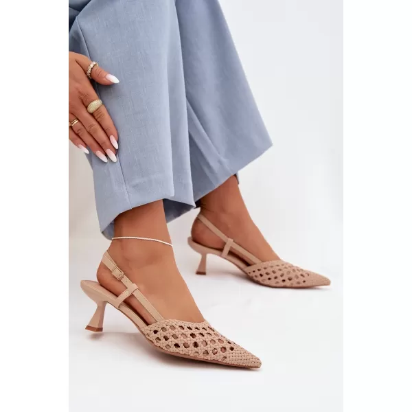  Dámske sandále BOTO SELINAE 41920 BEIGE 