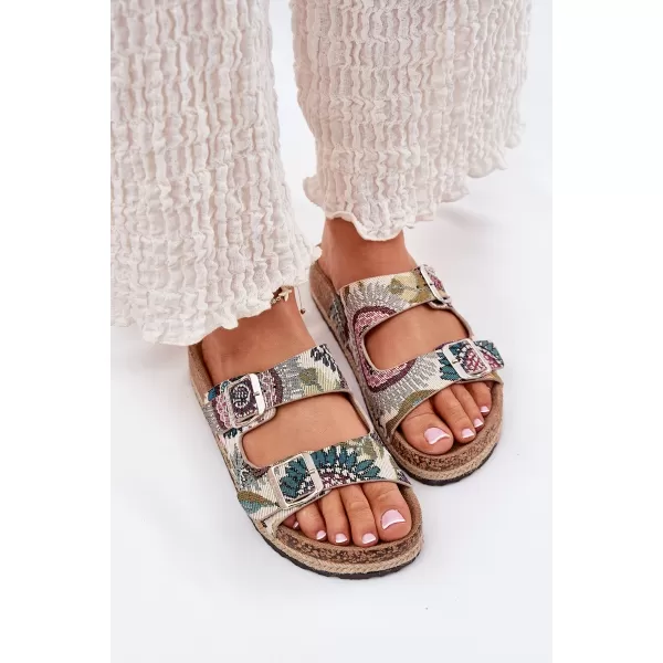  Dámske šľapky LEE COOPER LCW-25-35-3483L MIX 