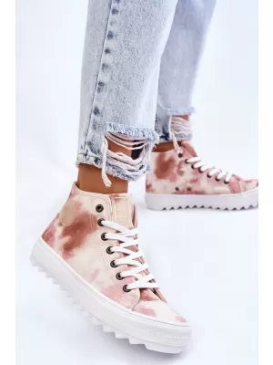 Dámske tenisky BIG STAR LL274048 BEIGE/NUDE Big Star Shoes