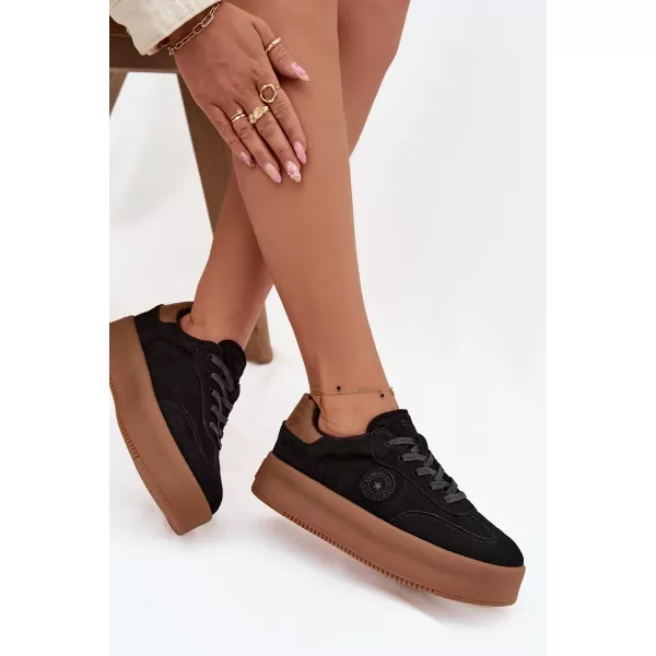  Dámske tenisky BIG STAR SS274761 BLACK Big Star Shoes 