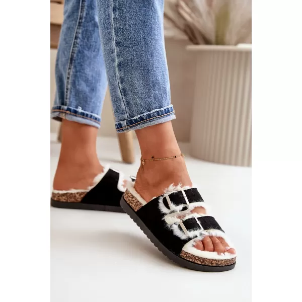  Dámske šľapky BOTO EZILENA 33315 BLACK 