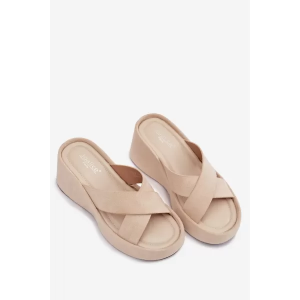  Dámske šľapky BOTO CALORINE 41357 BEIGE 