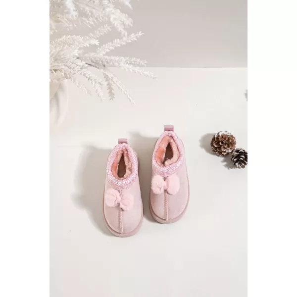  Detské snehule BOTO DAVEN 40657 PINK 