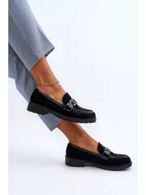 Dámske mokasíny S.BARSKI HY350A BLACK