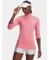 Dámske tričko TECH 1/2 ZIP-TWIST 1384225-601 RUŽOVÁ Under Armour