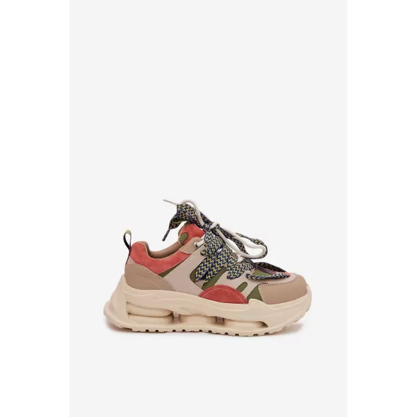  Dámske tenisky D&A CR61-3133 BEIGE 