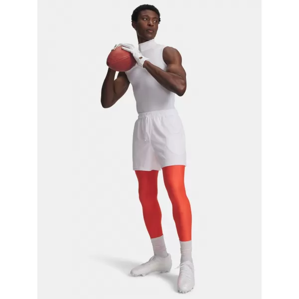  Pánske legíny UNDER ARMOUR HG ARMOUR LEGGINGS 1361586-690 ČERVENÁ 